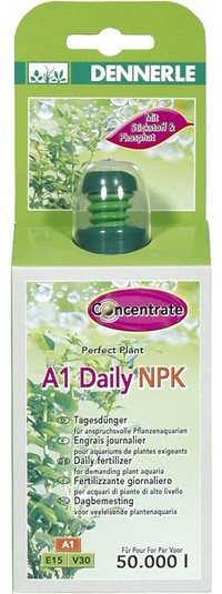 DENNERLE Perfect Plant A1 Daily NPK ежедневный биогенный комплекс (для 50000л) 100мл